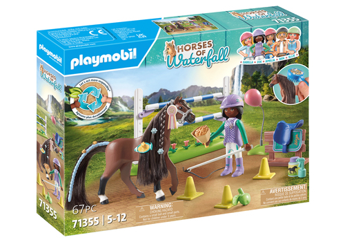 Percorso a ostacoli per torneo Playmobil 71355 HORSES OF WATERFALL