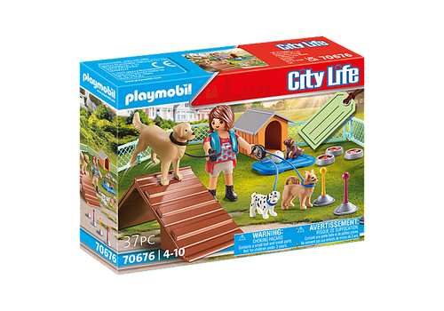 Gift Set Addestramento cani Playmobil 70676 CITY LIFE
