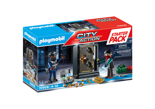Starter Pack Ladro e cassaforte Playmobil 70908 CITY ACTION