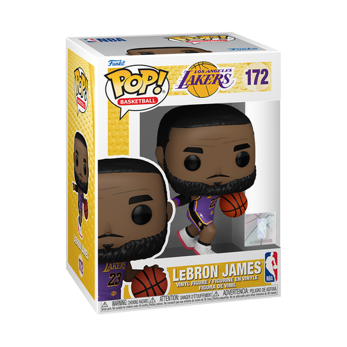 Funko NBA Los Angeles Laker Lebron James 172 Funko 75117 Pop Sports NBA Los Angeles Laker Lebron James 172