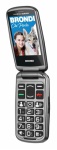 BRONDI - Cellulare Brondi 10281030 AMICO SICURO PLUS Black metal Black metal