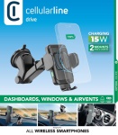 CELLULAR LINE - Supporto auto smartphone Cellular Line INSTHOLDERWIR15K Charge & Utili