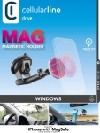 Cellular Line  Supporto smartphone Cellular Line MAGSFHOLDERWINDK Charge & Utility Ne