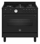 La Germania - Cucina gas La Germania AMN965ETN 24 AMERICANA Black Black