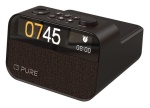 PURE - Radiosveglia Pure 30103 MOMENT Charge Coffee Black