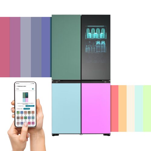 Frigorifero libera installazione Lg GMV960NNME ANNQEUR MOODUP InstaVie