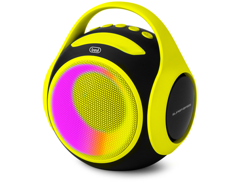 Cassa wireless Trevi 0XR8A20205 XR 8A 202 Tws Giallo e Nero