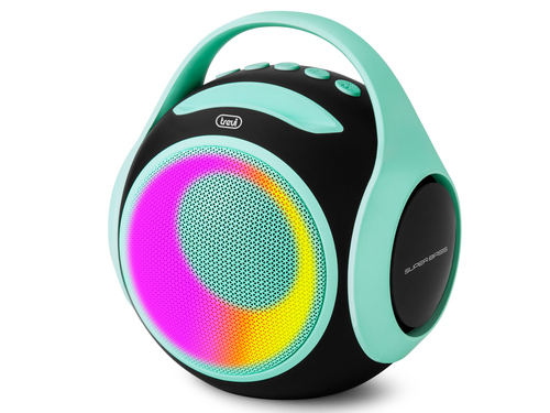 Cassa wireless Trevi 0XR8A20213 XR 8A 202 Tws Turchese e Nero
