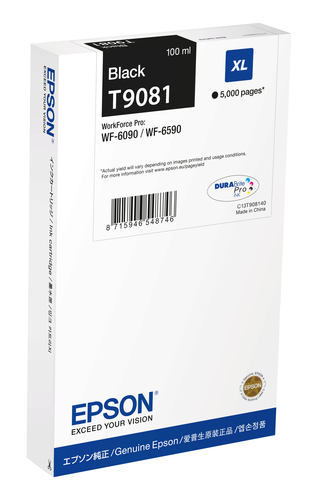 Cartuccia stampante Epson C13T90814N DURABRITE PRO XL