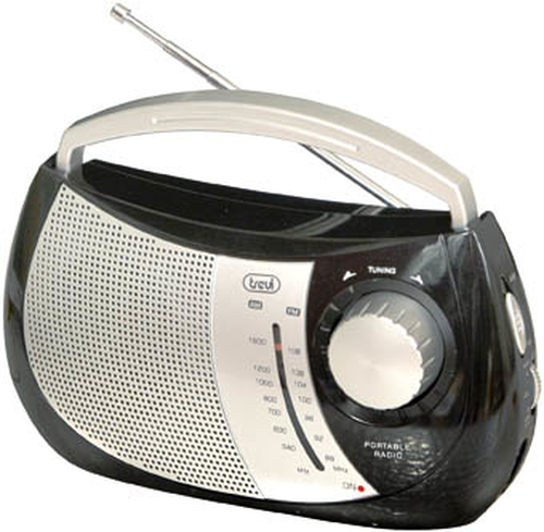 Radio Trevi 0076400 RA 764 Black e Silver