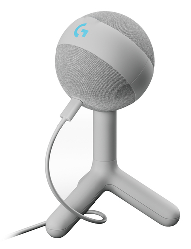 Microfono USB Logitech 988 000558 YETI Orb RGB Lightsync Off white