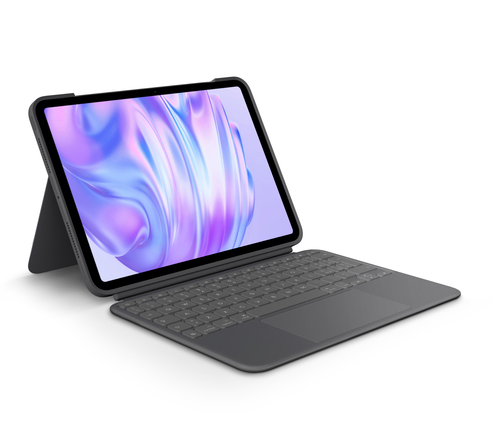 Custodia con tastiera Logitech 920 012771 IPAD COMBO TOUCH Graphite