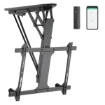 Techly - Supporto monitor parete Techly ICA PLB 546M a soffitto Inclinabile Sma