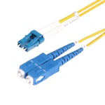 Startech.Com - Fibra ottica Startech.Com SMLCSC OS2 2M duplex monomodale OS2 Yellow e
