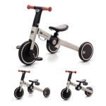 Kinderkraft - Triciclo Kinderkraft KR4TRI22GRY0000 4TRIKE Trasformabile 3 in 1 Silve
