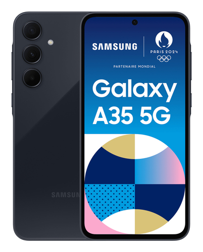 Smartphone Samsung SM A356BZKBEEE GALAXY A35 Enterprise Edition Blu ma