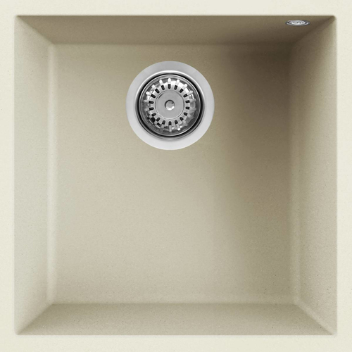 Lavello Elleci LGQ10262BSO QUADRA 102 SOTTOTOP Bianco antico