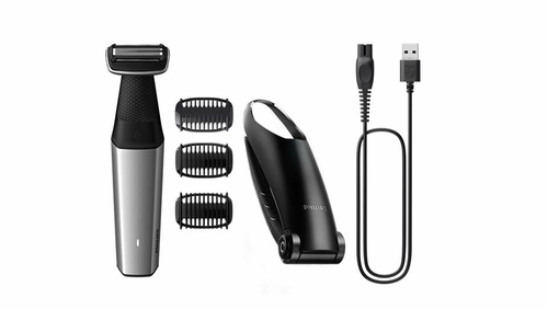 Depilatore Philips BG5021 15 SERIE 5000 Bodygroom Silver e Black Silve