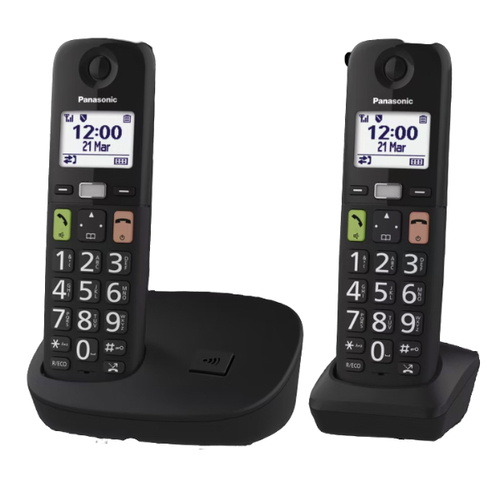Cordless Panasonic KX TGU112EXB Black