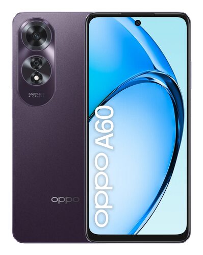 Smartphone Oppo 786103 A60 Tim Midnight purple
