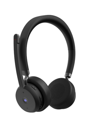 Cuffie microfono bluetooth Lenovo 4XD1M80020 Wireless VoIP Headset Bla