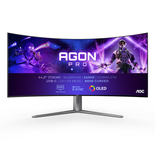 Monitor Aoc AG456UCZD AGON PRO WQHD Curvo Nero Nero