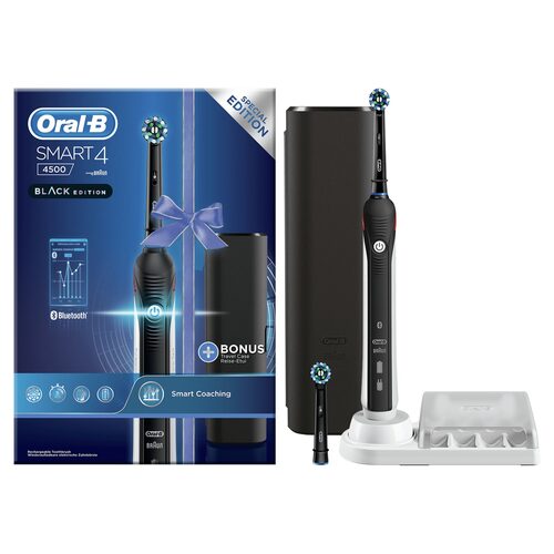 Spazzolino elettrico Oral B SMART 4 SERIES 4500 Black e White