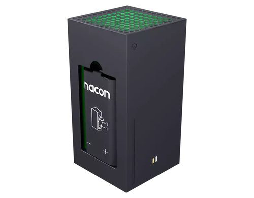 Base ricarica Nacon XBXBATTERYBOX XBOX Twin external battery Black