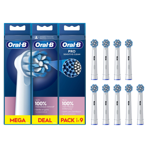 Spazzolino ricambio Oral B SENSITIVE CLEAN Pro White e Blu