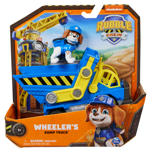 Camion ribaltabile di Wheeler RUBBLE & CREW Spin Master 6066528