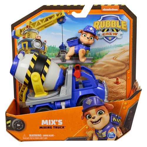 Veicolo betoniera di Mix RUBBLE & CREW Spin Master 6066540