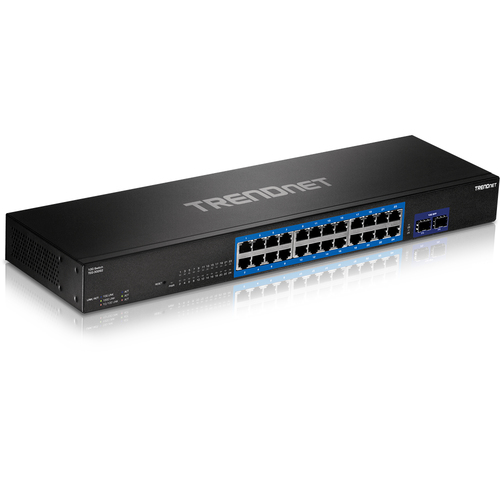 Switch di rete Trendnet TEG 30262 Gigabit Fanless Black