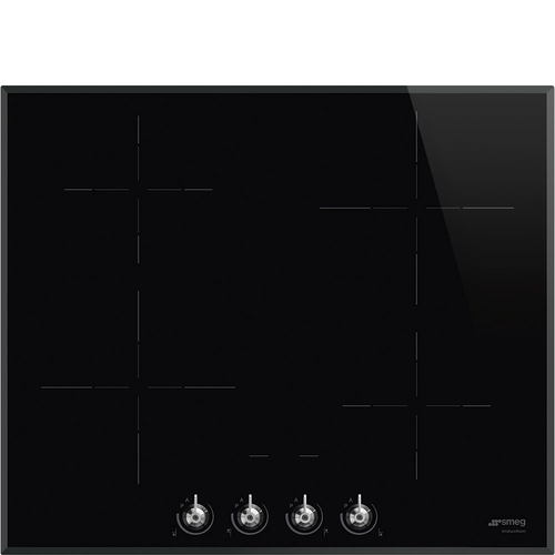 Piano cottura induzione Smeg CLASSICA SI364BM Black