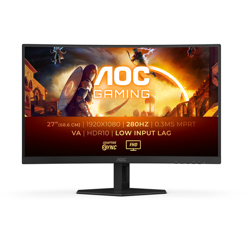Monitor Aoc C27G4ZXE Curvo Black Black