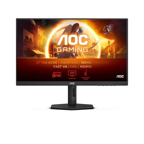 Monitor Aoc Q27G4XN QHD Pivot Black Black