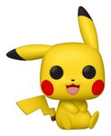 Funko - Personaggio collezione Funko 56307 POP GAMES Pokemon Pikachu Sitting 8