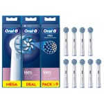 Spazzolino ricambio Oral B SENSITIVE CLEAN Pro White e Blu
