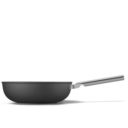 Wok Smeg CKFW3001BLM COOKWARE 50'S STYLE Nero