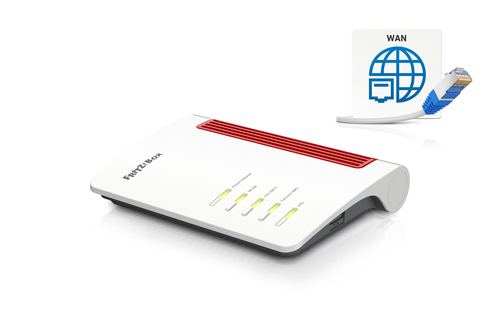 Router Avm 20003067 FRITZ!BOX 4050 White e Red