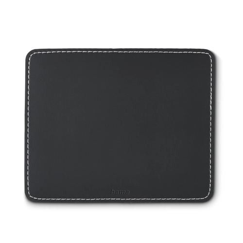 Tappetino mouse Hama 00126856 Leather Look Black