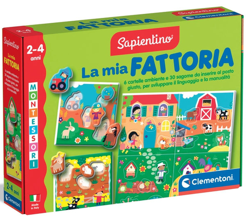 Gioco educativo Clementoni 16856 SAPIENTINO BABY MONTESSORI La mia Fat