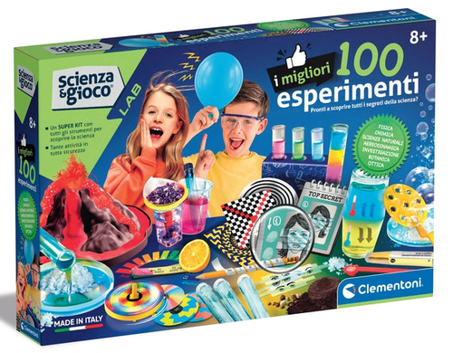 Gioco educativo Clementoni 19395 SCIENZA E GIOCO I migliori 100 esperi