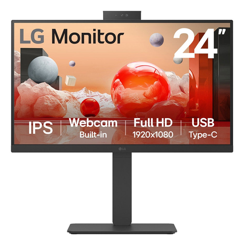 Monitor Lg 24BA850 B AEU SERIE BA850 Pivot Black