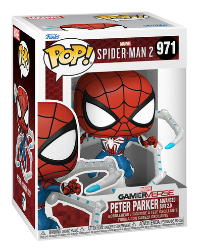 Funko 76109 POP MARVEL GameVerse Spider Man 2 Peter Parker 2.0 971