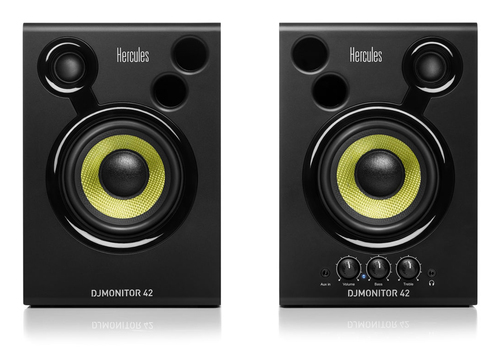 Coppia casse monitor Hercules 4780886 DJMONITOR 42 Black Black