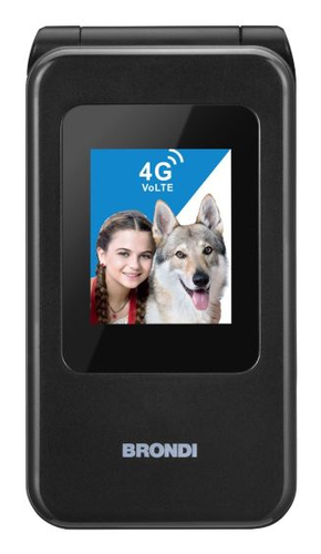 Cellulare Brondi 10281080 AMICO Speciale Dual Sim Black metal
