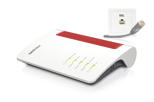 Modem router Avm 20003057 FRITZ!BOX 7690 White e Red