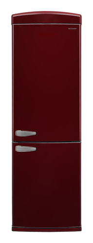 Frigorifero libera installazione Sharp SJ NRA11RMXMD Retro bordò
