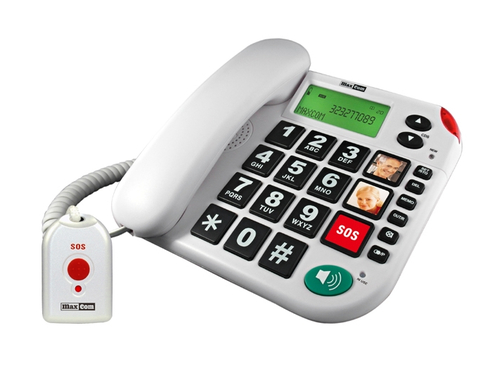 Telefono fisso Maxcom KXT481 SOS Silver