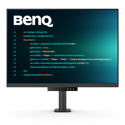 Monitor Benq 9H LM2LJ TBE PROGRAMMING SERIES RD280UA Pivot UHD Black